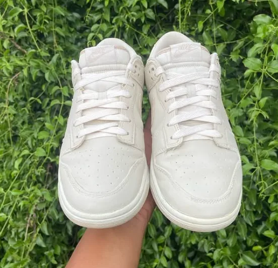 Nike Dunk higienizado depois do serviço