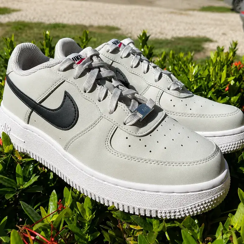 Air Force 1 limpo depois da higienização da Wash Sneakers 21